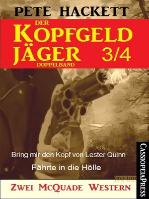 cover image of Der Kopfgeldjäger Folge 3/4  (Zwei McQuade Western)